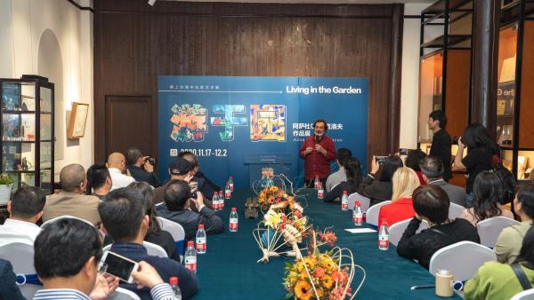 甬上丝路中东欧艺术展在宁波——甬尚西泠开幕