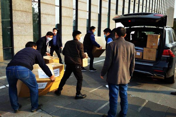 宁波市广元商会捐助抗疫物资驰援家乡