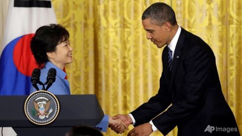 韩媒：奥巴马称朴槿惠汉语能力好 有利中韩关系