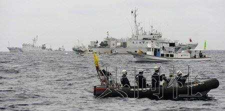 中国海监船钓鱼岛执法防日右翼滋事 日提“抗议”