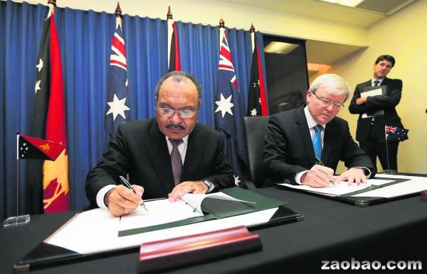 澳洲不再收留船民 偷渡者都将送往巴布亚新几内亚