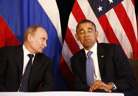 美媒：奥巴马已决定取消下月与普京的会晤