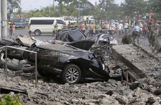 菲律宾地震强度相当于32颗广岛原子弹