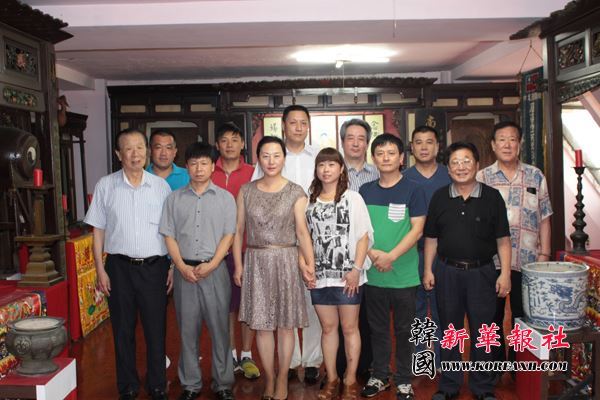 在韩中国新侨走访韩华居善堂文化会