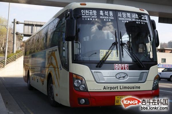 韩国首尔——仁川机场大巴全路线中文站点 路线图