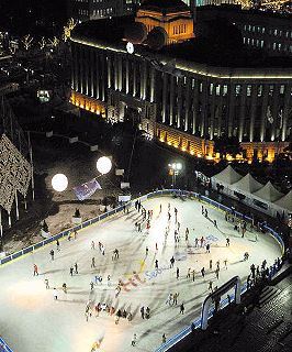 首尔广场滑冰场将于12月16日开张