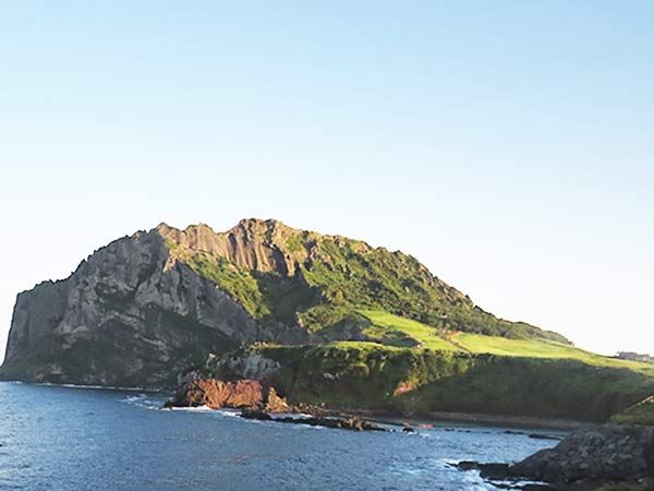 济州岛城山日出峰