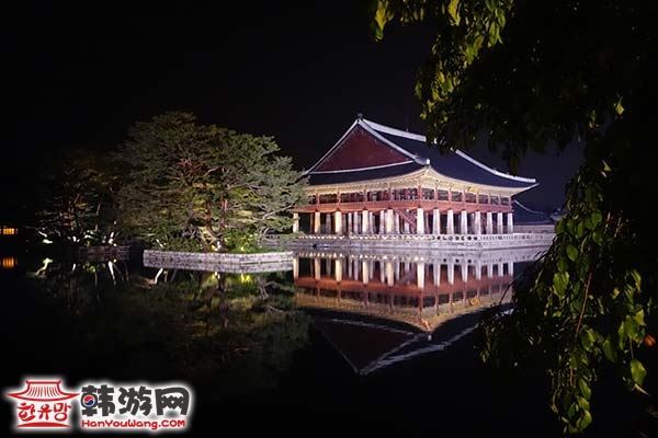 首尔景福宫2014年2月12日-2月17日进行夜间开放6天