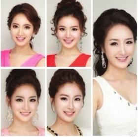 韩国小姐候选人惊人相似 网友：奖项应颁给医生