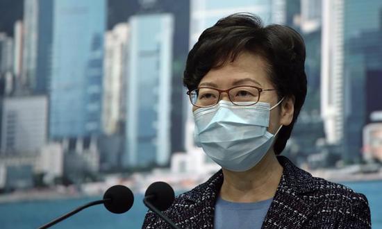 File photo of Carrie Lam. (Xinhua)