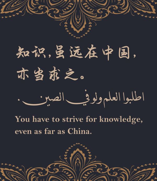 华春莹引用阿拉伯名言：知识，虽远在中国，亦当求之