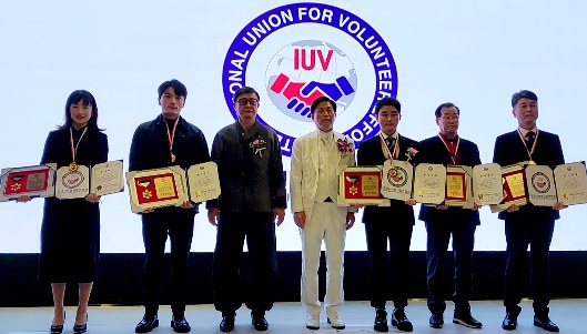 2022年国际志愿者颁奖典礼在首尔Elina酒店举行