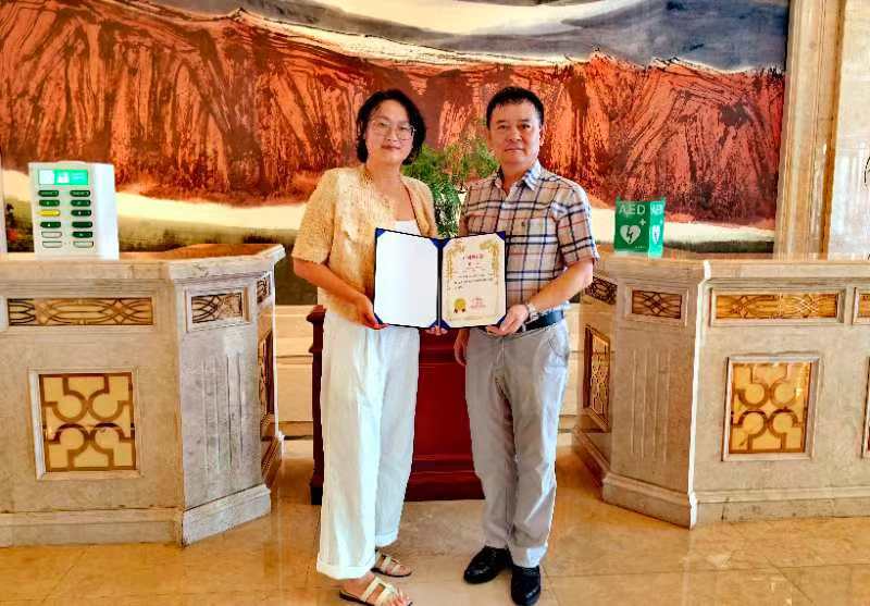 荣成籍海归派冷庚玲被韩中新闻社聘任为副总编辑
