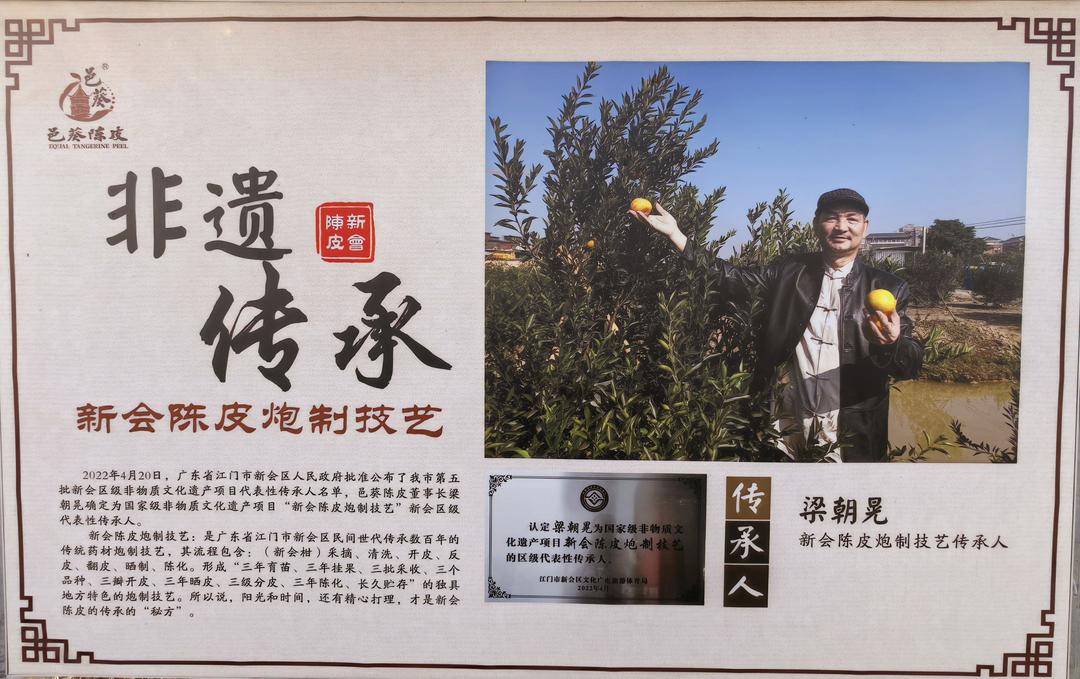 新会梁朝晃：全力推广邑葵陈皮 让“道地”新会陈皮享誉世界的先锋