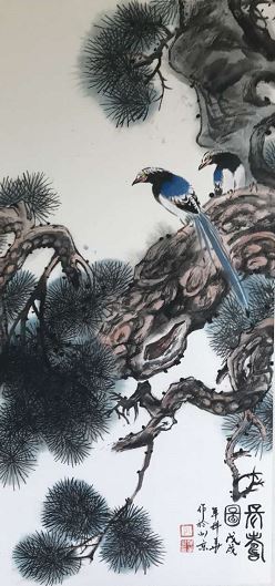 京津画派花鸟画名家孔祥华:雍容典雅_大家本色 京津画派花鸟画名家孔祥华:雍容典雅_大家本色