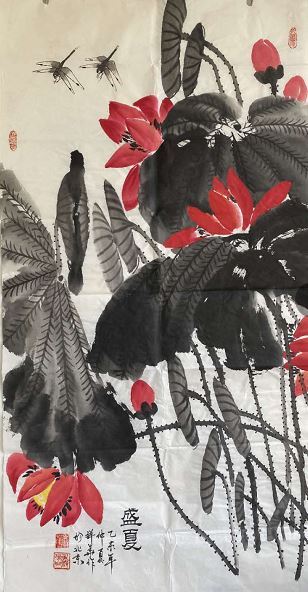 京津画派花鸟画名家孔祥华:雍容典雅_大家本色 京津画派花鸟画名家孔祥华:雍容典雅_大家本色